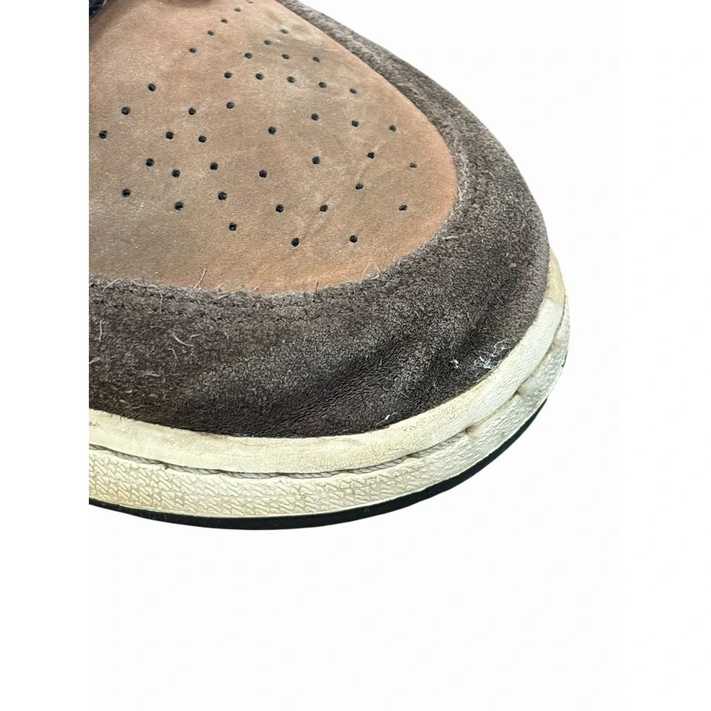 Air Jordan 1 SE Mid‎ Shoes Sneakers Dark Chocolate Youth Size 5Y DC7248-200